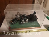 Harley Davidson model in Display case