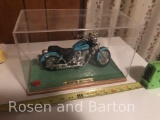 Model Honda Shadow in Display Case