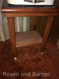 Solid Wood Table, hand built at this location