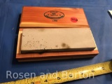 Kabar 1359 Sharpening Stone in box, with instructions