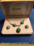 Vintage Celeste Jewelry set in original box