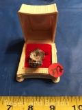 Belair Ring Watch, with case