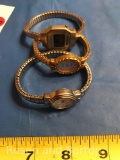 Lot of 3 Vintage Ladies Wristwatches