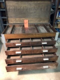 Custom made rolling tool box