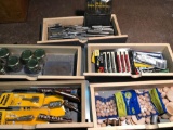 5 drawer loads of jig saw blades, carbide router tips and screw extractors.