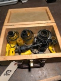 Good group lot of various hole saw bits