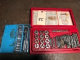 Group lot of Triumph Tap and Die Set w/ mini socket set
