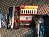 Clean mechanics box w/ sockets etc.