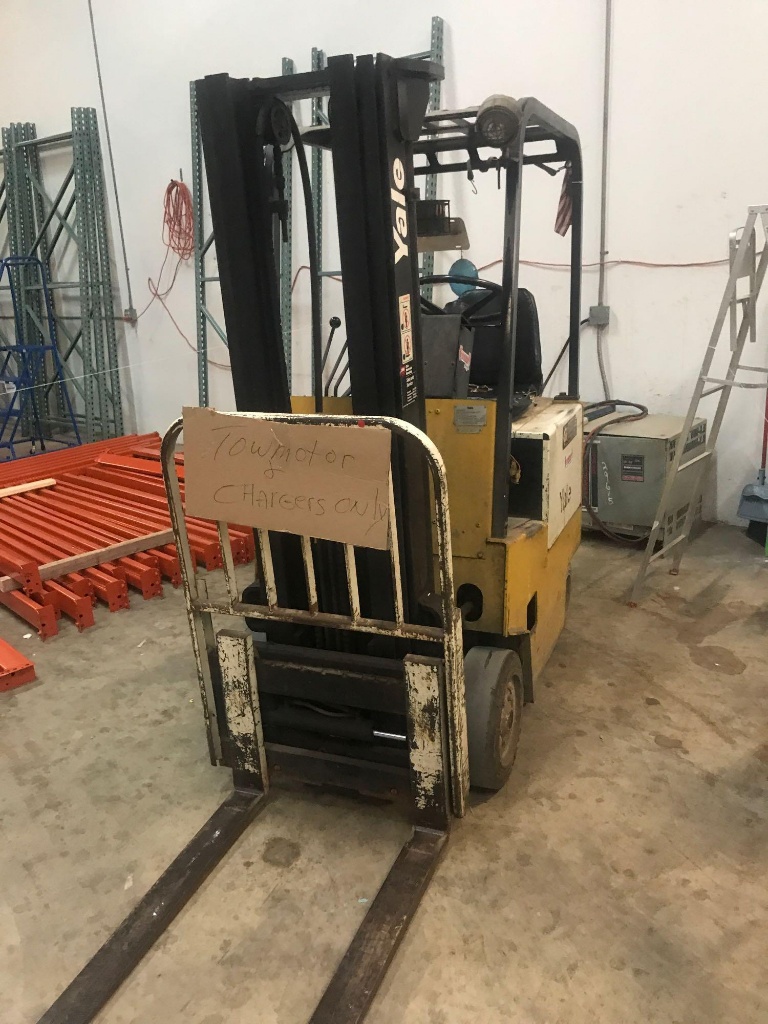 Holding Tanks, Forklift, Testing Equipment