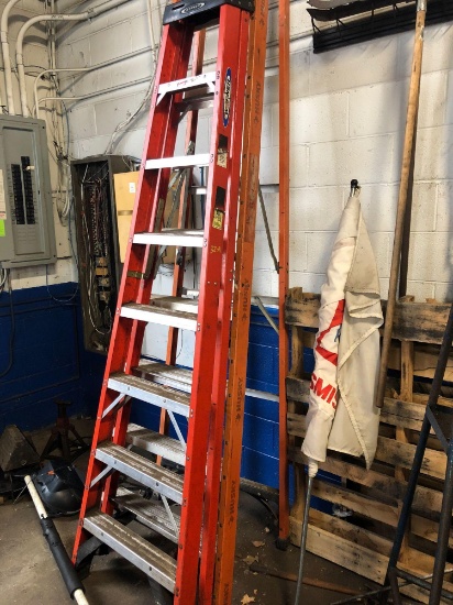Werner 8 ft Fiber glass ladder