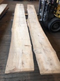 Pair of (2) Live Edge Slabs