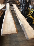 Pair of (2) Live Edge Slabs