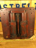 Vintage Industrial Salvaged Wooden Mold Wall Hanging