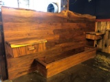 Hand Crafted Live Edge Queen Size Headboard