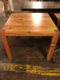 Hand crafted table 36x36x30