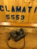 Vintage Industrial Salvaged Lamp Fixture