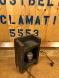 Vintage Industrial Salvaged Lamp Fixture