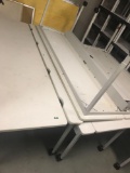 5- Computer lab tables, 7 foot long