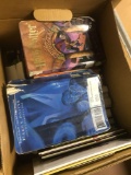 Box of various used books, Harry Potter among others