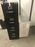 2 and 4 drawer filing cabinet