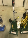 Clean Max XP Commercial Sweeper, powers on