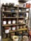 Lot of (2) Steel Shop Shelving units.