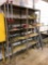 Lot of (2) Steel Shop shelving units