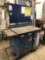 Rolling steel shop cart/toolbox