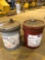 Lot of (2) 5 gal buckets of Mobil gear oil