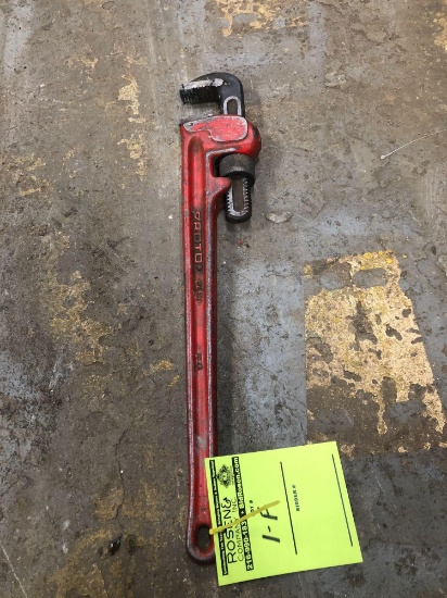 Proto Large Pipe Wrench #824H