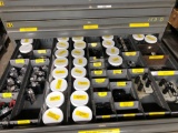 Drawer load of Duct-O-Wire push buttons and Magnetek push buttons