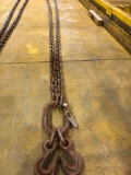 ACCO 1/2 in x 15 ft Adjustable Double Leg Sling Chain