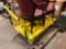 Steel yellow shop cart