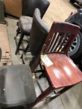 Group lot of chairs