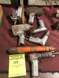 Group lot of misc air tools