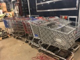 Bulk Lot of Misc Shopping/Grocery Carts.
