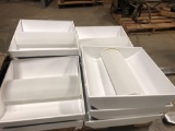 Pallet load of 10 New 2 ft x 2 ft Drop ceiling lights