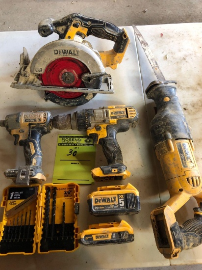 Dewalt 20 volt cordless set