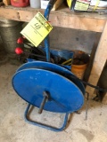 Steel banding cart w/ Tools and approx 1/2 full roll