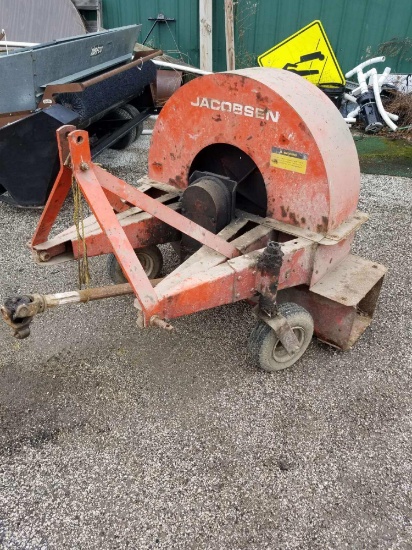 Jacobsen PTO driven blower