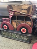Welcome Golfers wall hanging