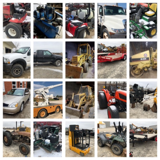 Quarterly Machinery ad Equipment Auction