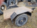 5ft Single Axle Utility Trailer