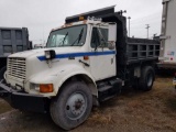 1996 International 4700 Dump Truck- 10 ft Steel Dump Body.