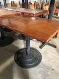 Lot of (5) Clubhouse Restaurant Tables