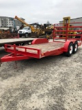 Like New 16 ft Equipment Trailer