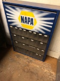 Napa metal parts sorter/display case