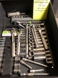 Bulk drawer load of 3/8 sockets and extensions
