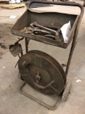 Interlake Steel Banding Cart w/Tooling