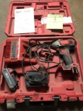 Milwaukee M18 18v Impact w/ Charger and 2 batteries